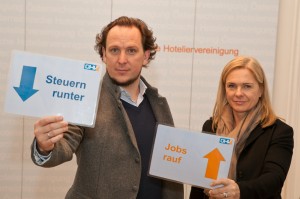 Die neuen ÖHV-Präsidenten Gregor Hoch und Michaela Reitterer