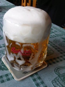 0,5 Liter Bier im Schweizerhaus